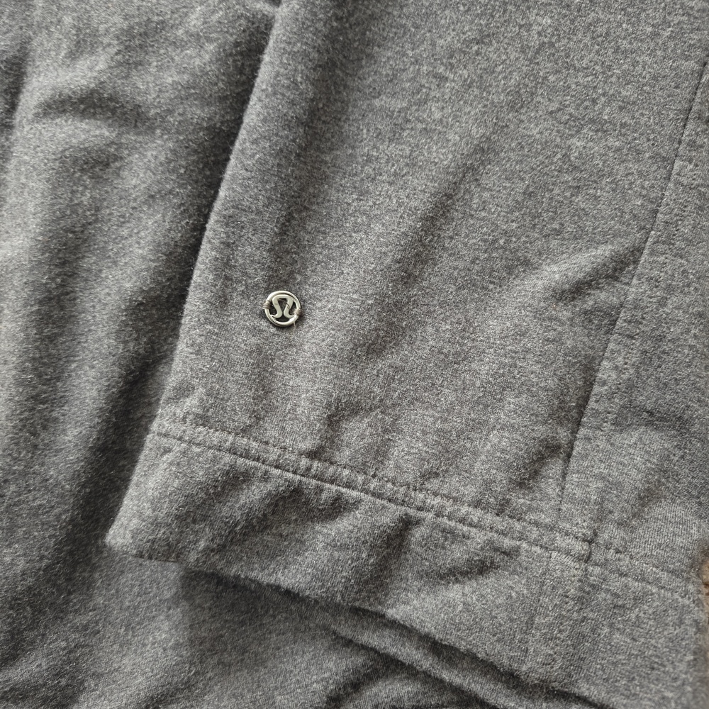 Lululemon Athletica Womens Coast Wrap Heathered Dark Gray Mod Jacket 12 - Picture 9 of 12